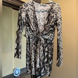 Snakeskin Dress